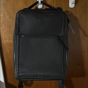 Calpak Black Backpack Sleek Modern Design